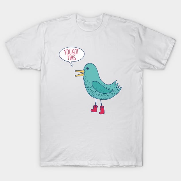 Emotional Support Duck T-Shirt by Matt Andrews